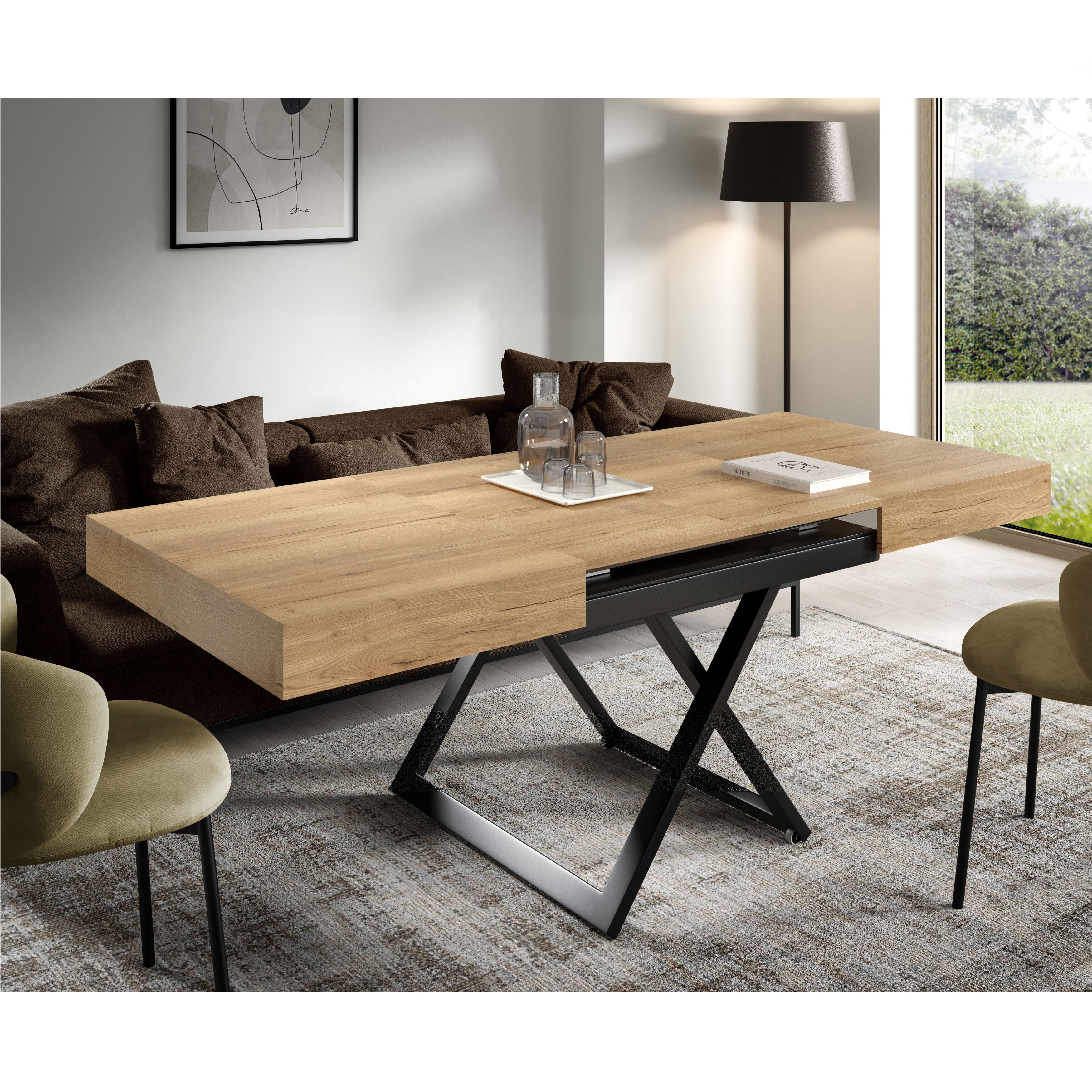 Klub stolić Sanna U 120/200x90cm, Materijal: Mogućnost odabira