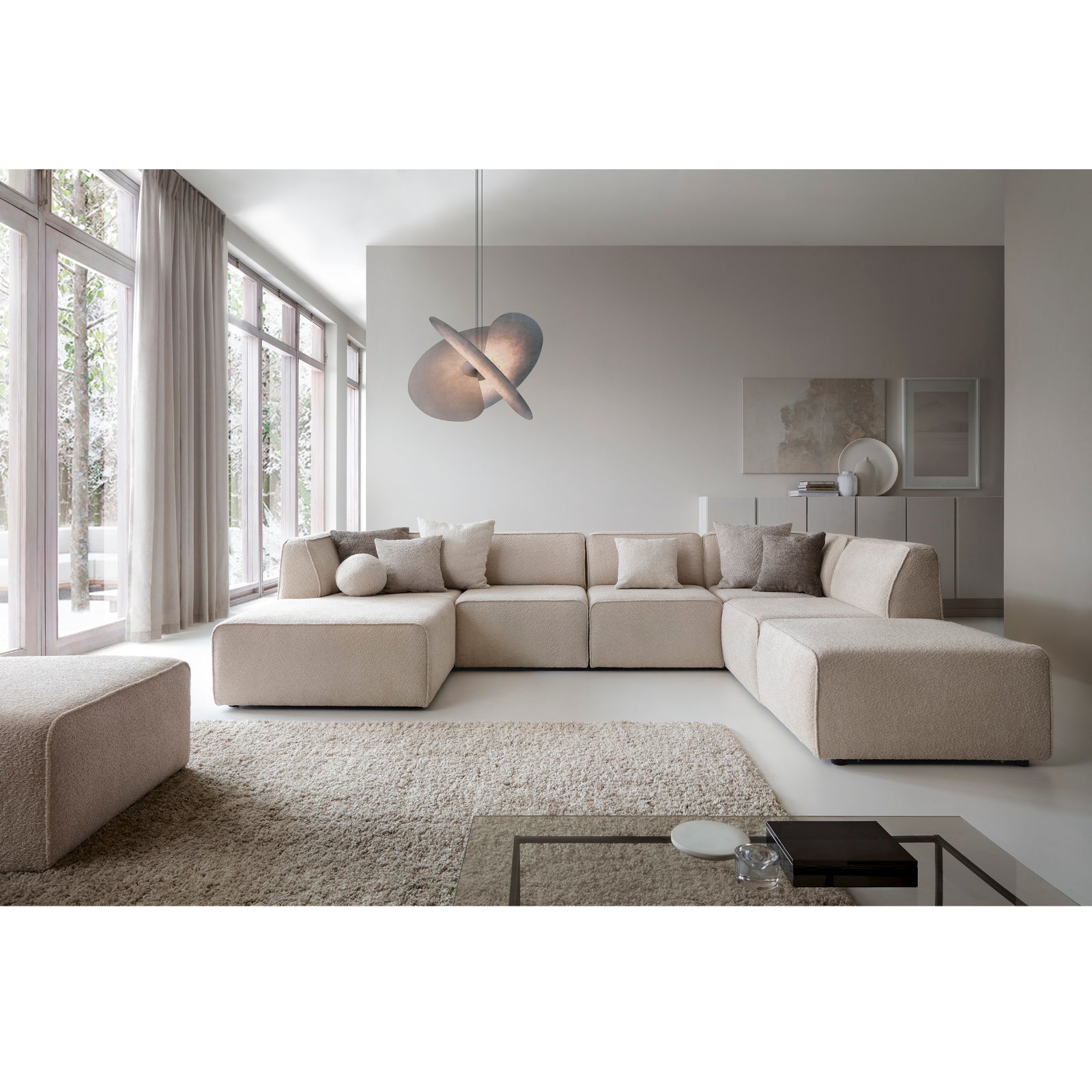 Modularna garnitura Hugg, Materijal: Mogućnost izbora