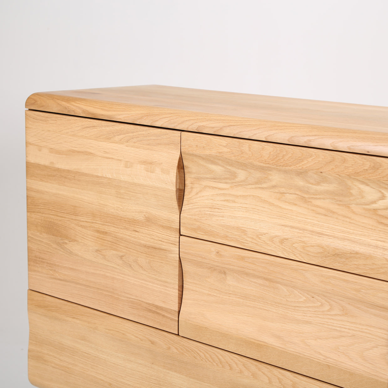 Komoda Antoni Alto 160x96cm, Materijal: Puno drvo Hrast