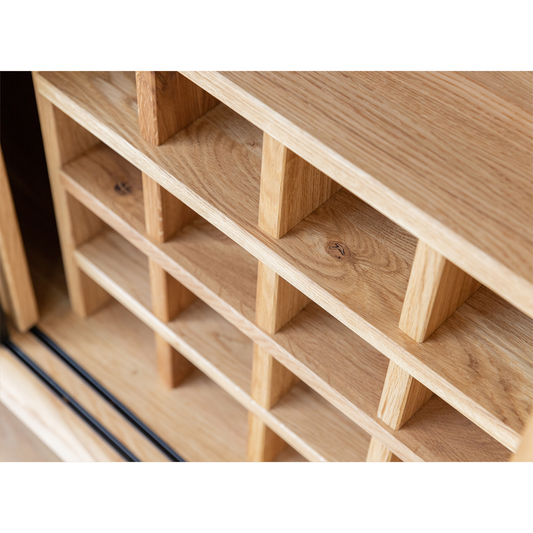 Komoda Modern Loft 101x45cm, Materijal: Masivno Drvo Hrast