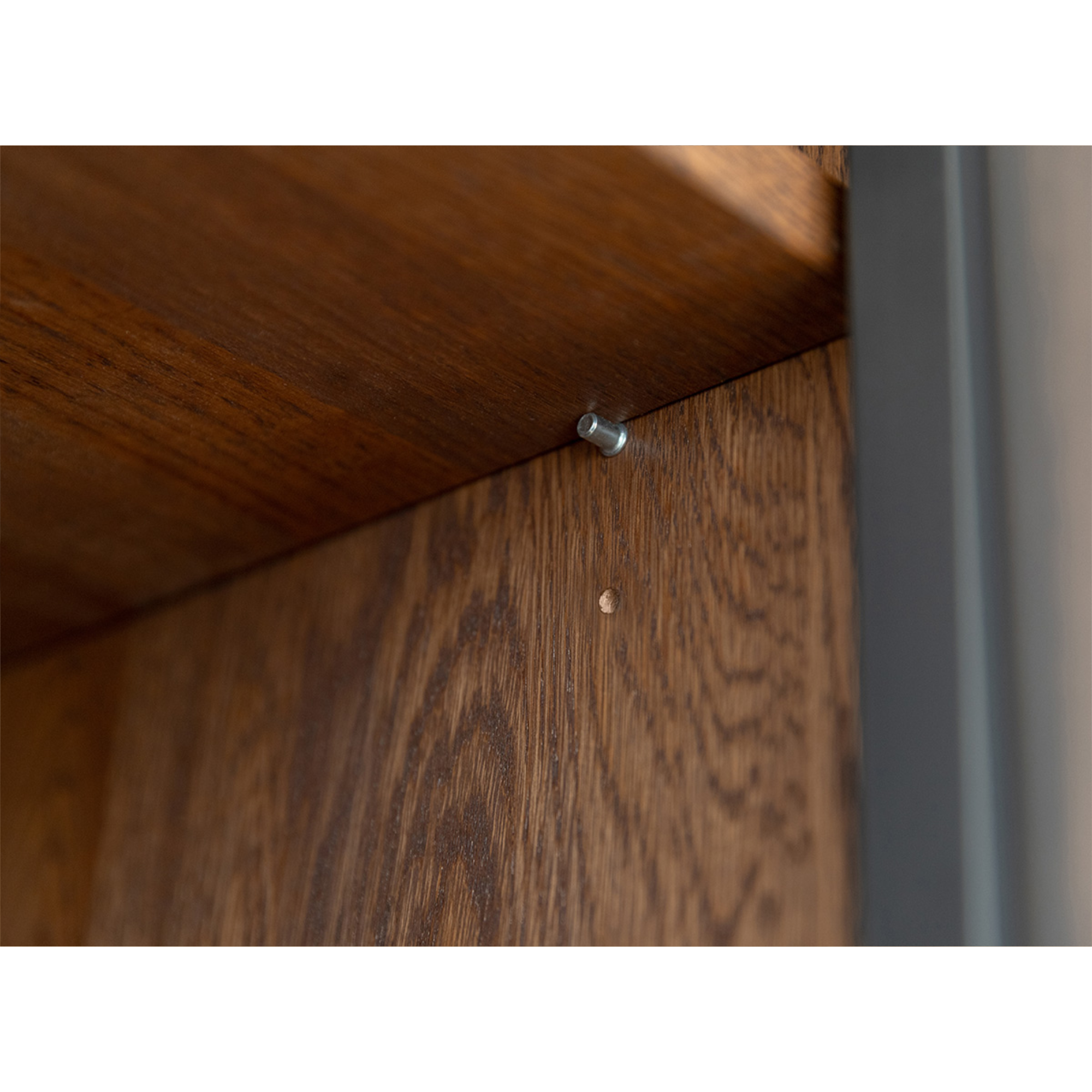Vitrina Modern Loft 45x200cm, Materijal: Masivno Drvo Hrast