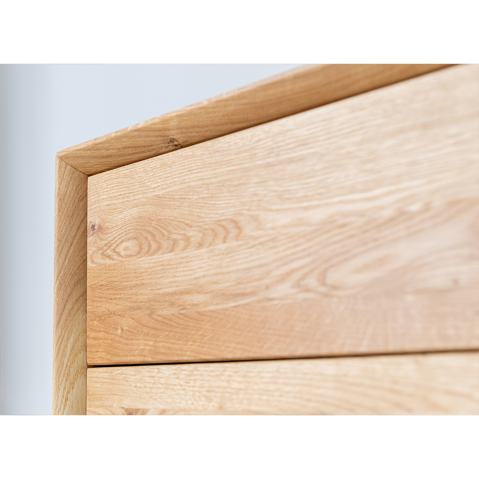 Komoda Modern Loft 120,50x45cm Sa Staklom, Materijal: Masivno  Drvo Hrast