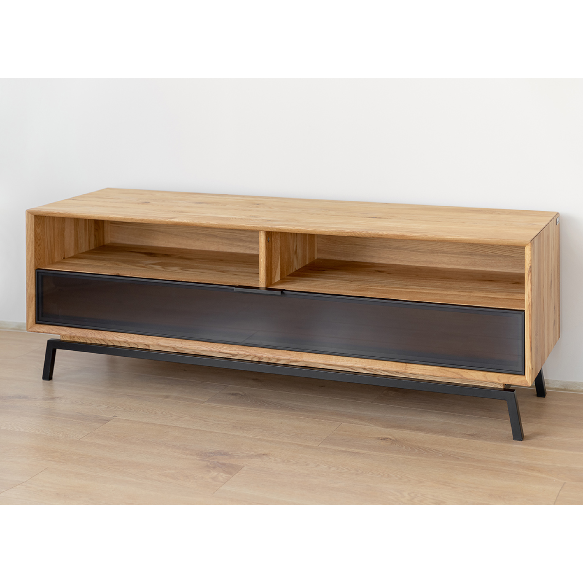 TV Komoda Modern Loft  160x50cm, Materijal: Masivno Drvo Hrast