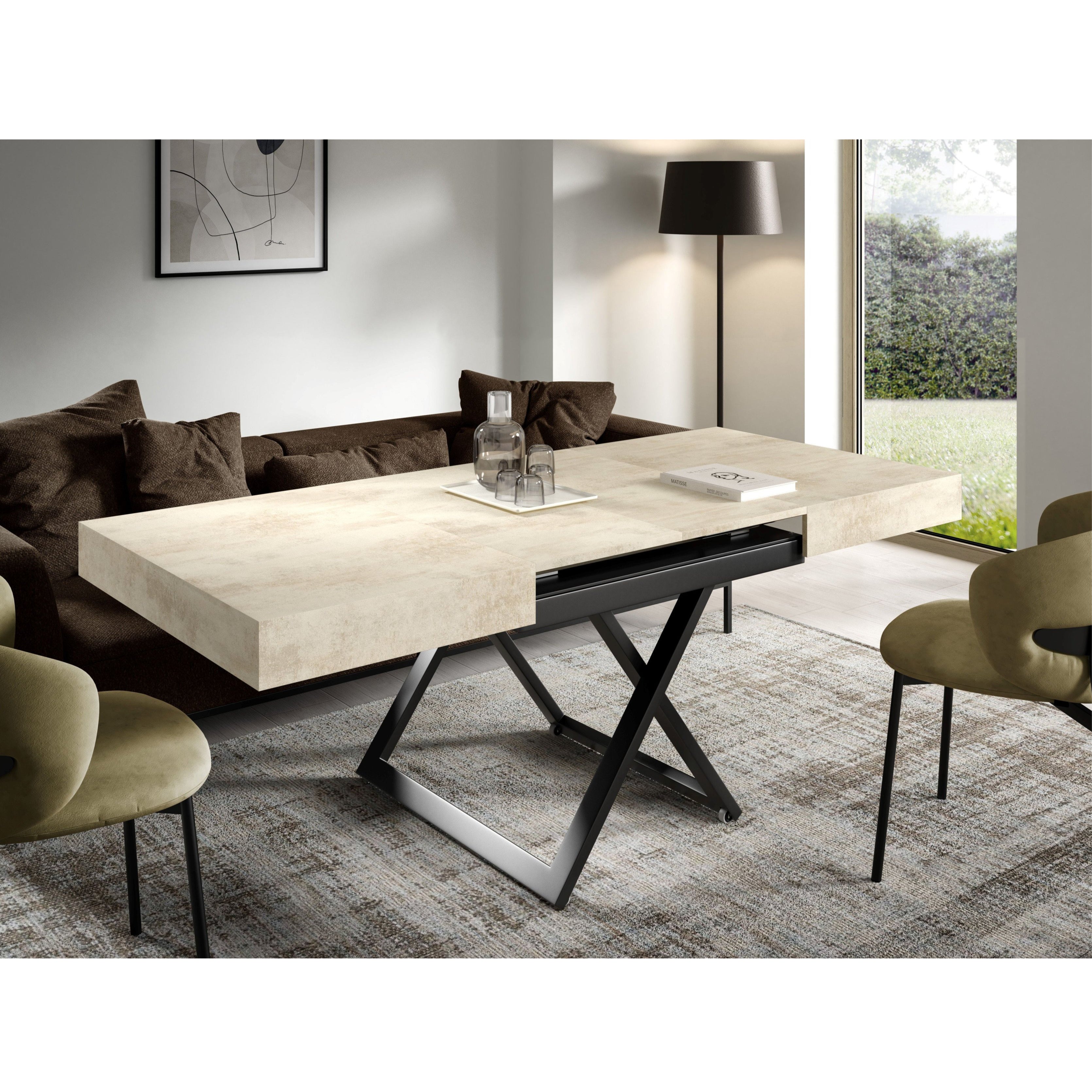 Klub stolić Sanna U 120/200x90cm, Materijal: Mogućnost odabira