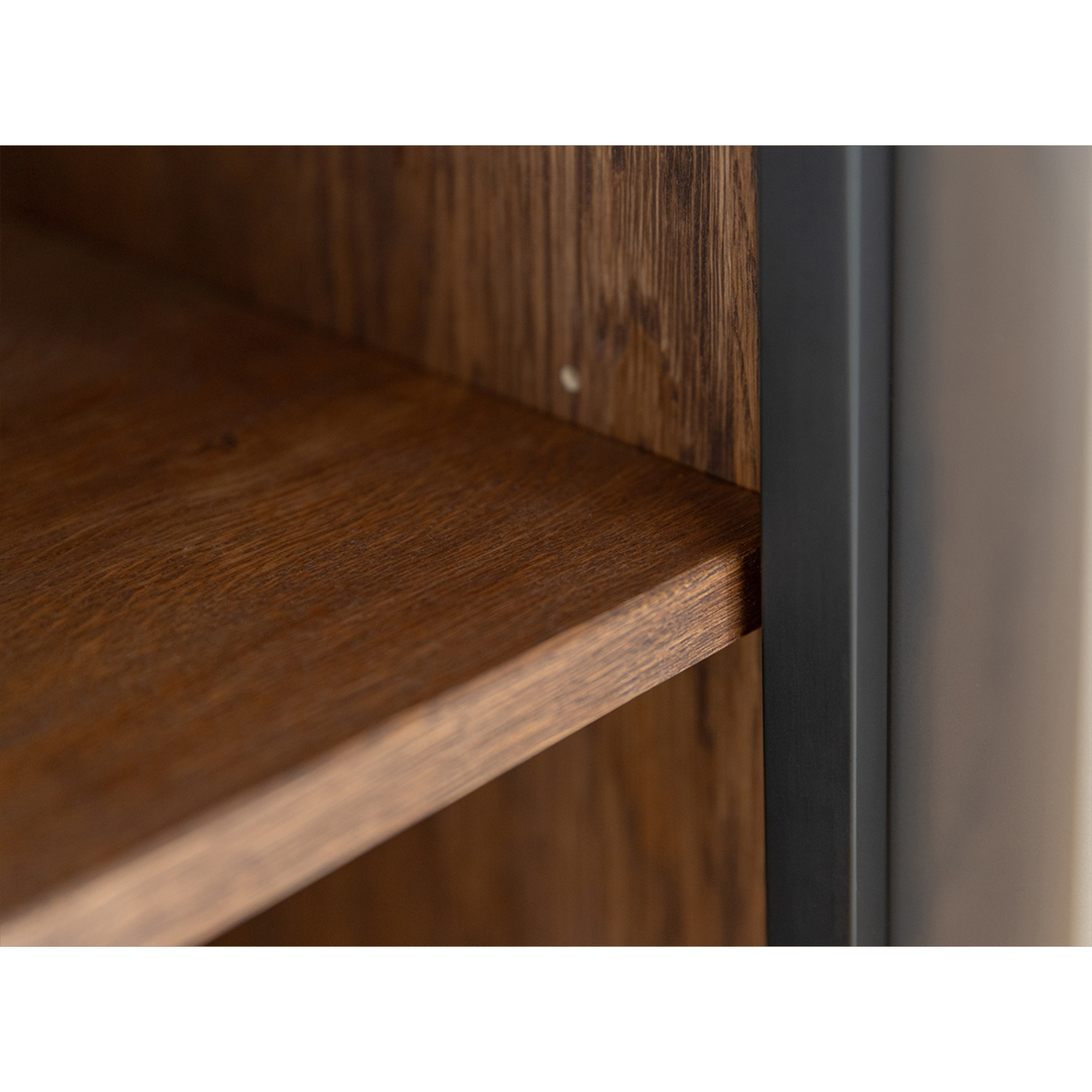 Vitrina Modern Loft 45x200cm, Materijal: Masivno Drvo Hrast