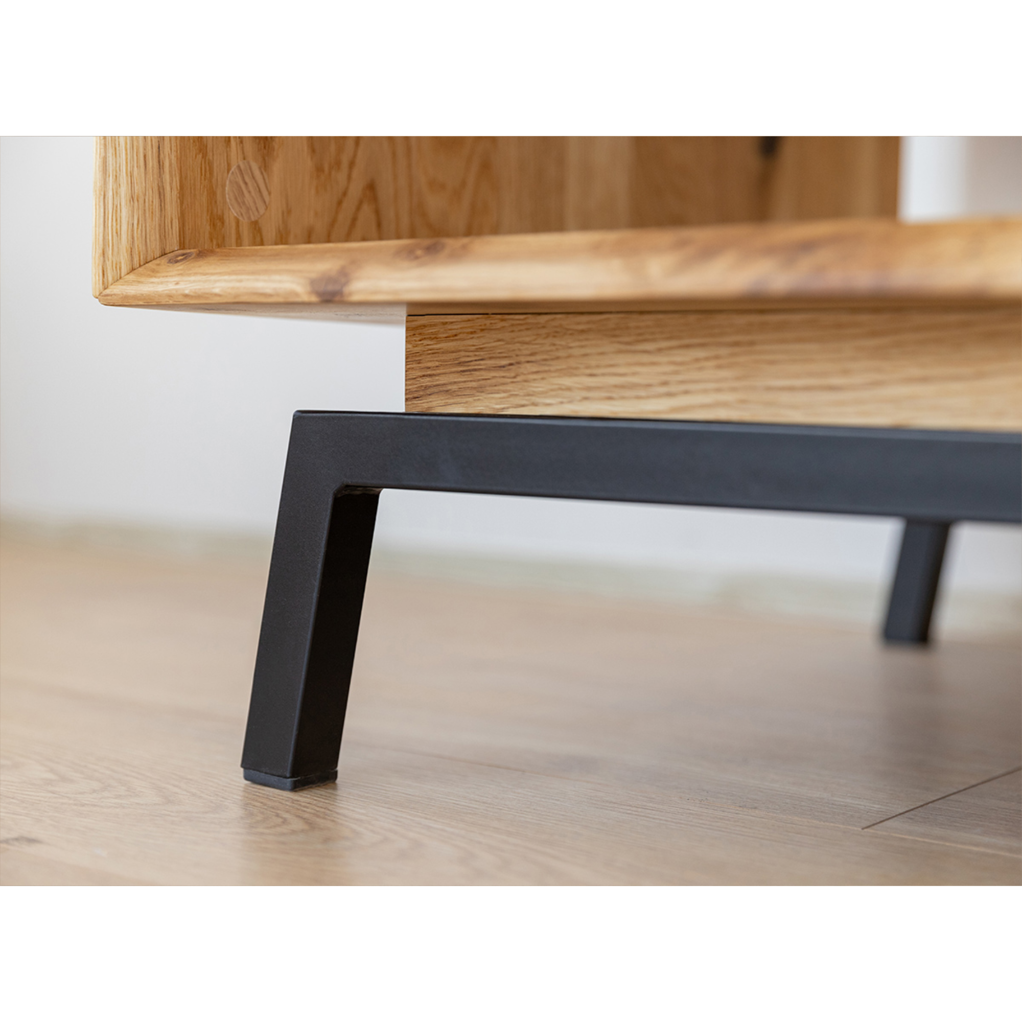 Klub stolić Modern Loft 100,50x60cm, Materijal: Masivno Drvo Hrast