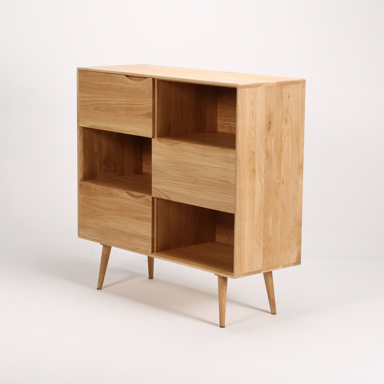 Komoda Primo Alta 107.4x81.1cm, Materijal: Puno drvo Hrast