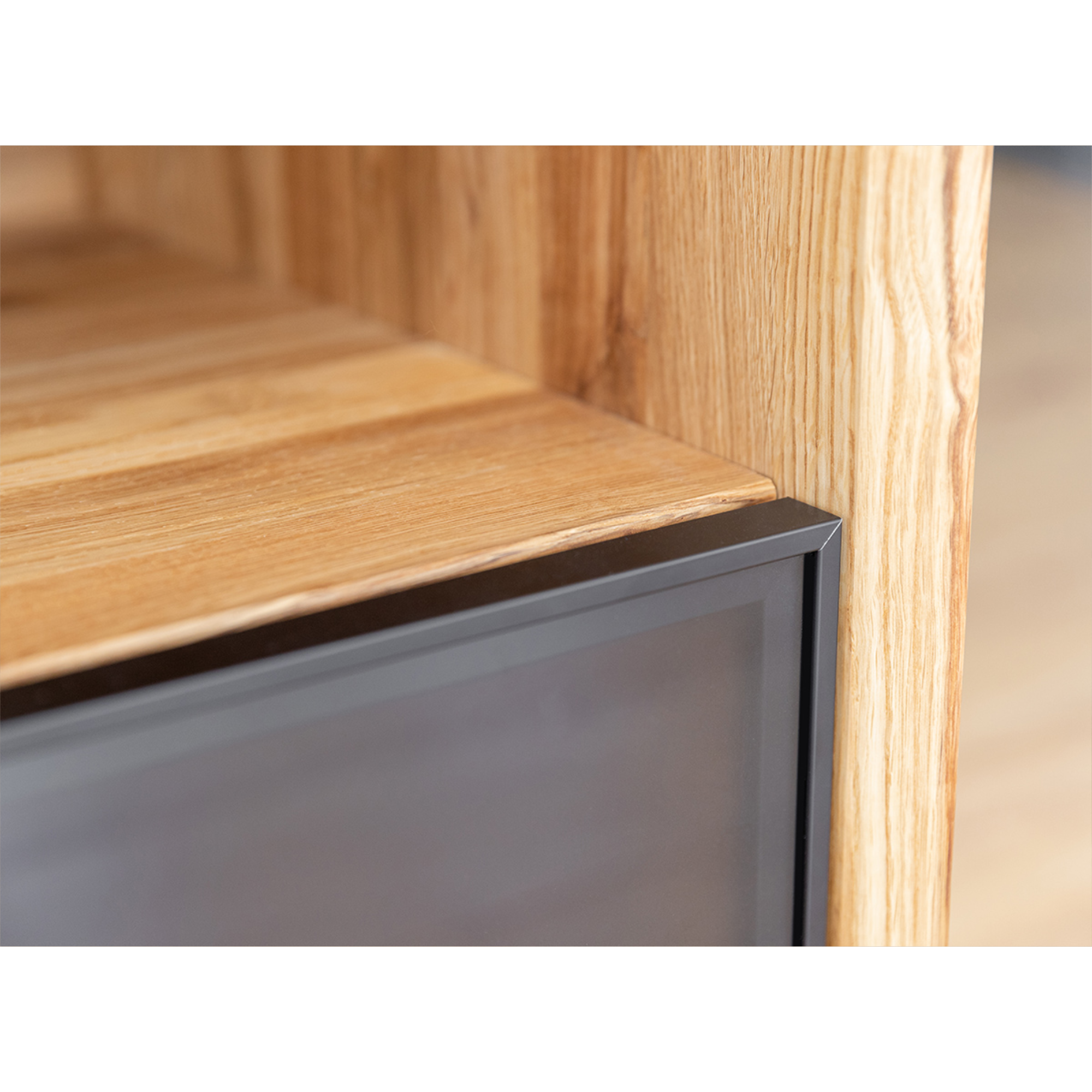 TV Komoda Modern Loft  160x50cm, Materijal: Masivno Drvo Hrast