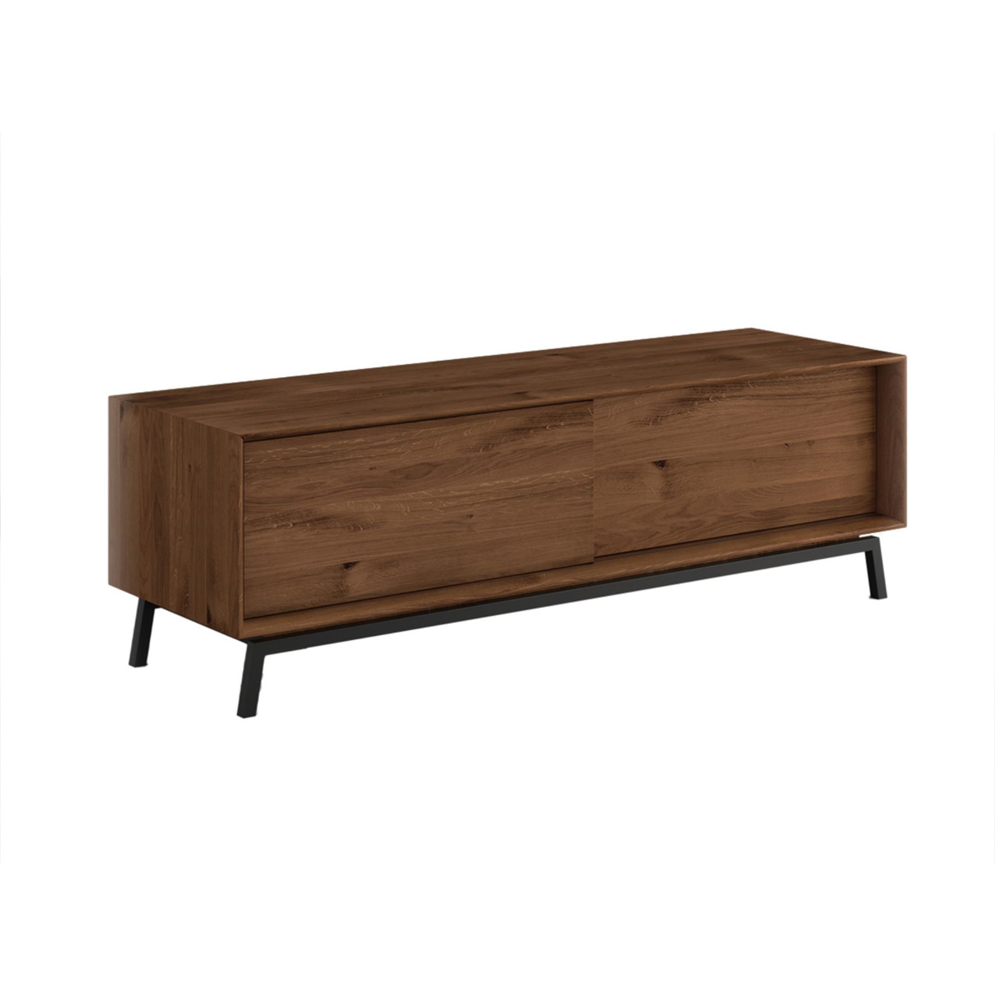 TV Komoda Modern Loft 200x50cm, Materijal: Masivno Drvo Hrast