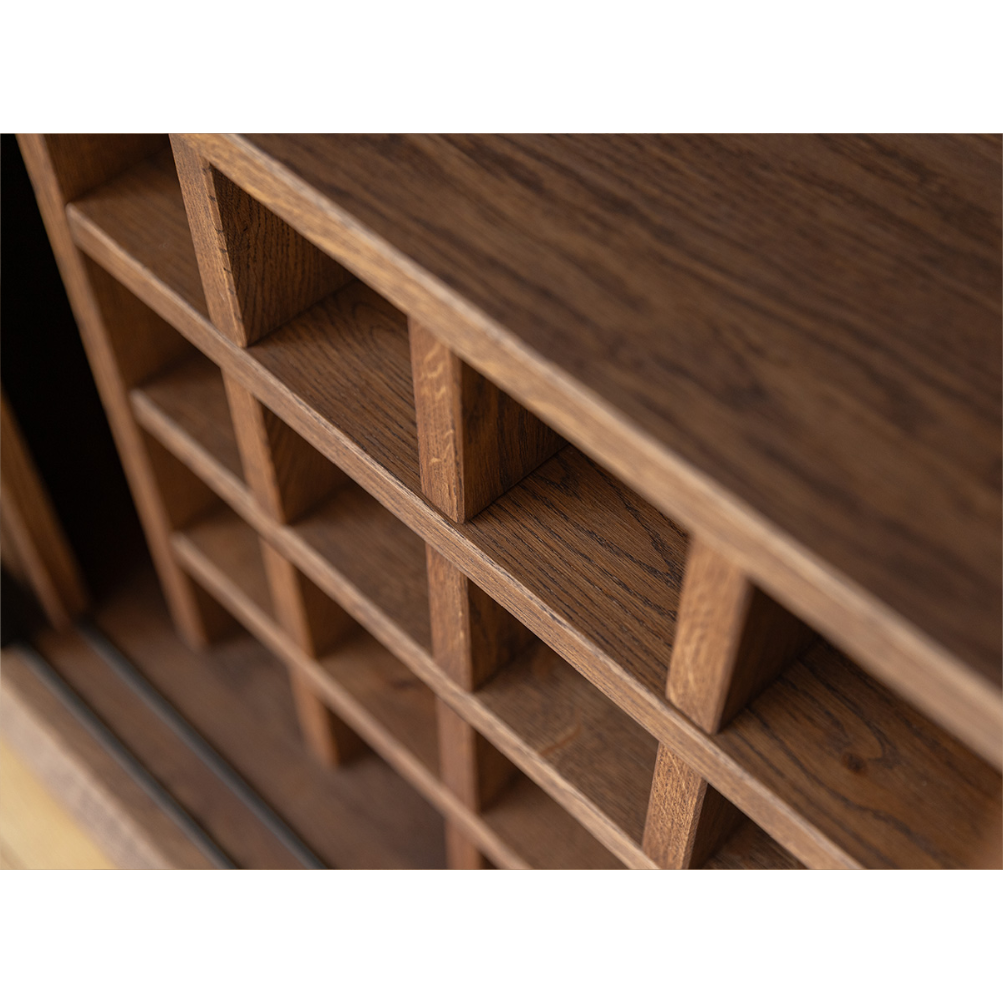 Komoda Modern Loft 101x45cm, Materijal: Masivno Drvo Hrast