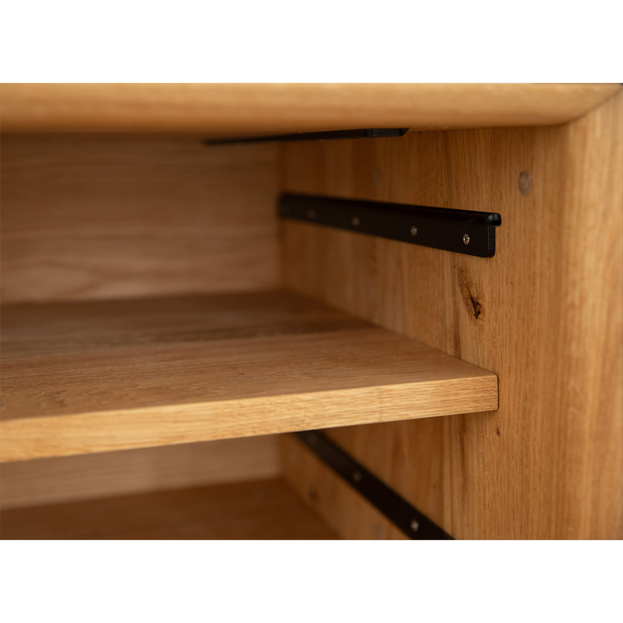 TV Komoda Modern Loft 200x50cm, Materijal: Masivno Drvo Hrast