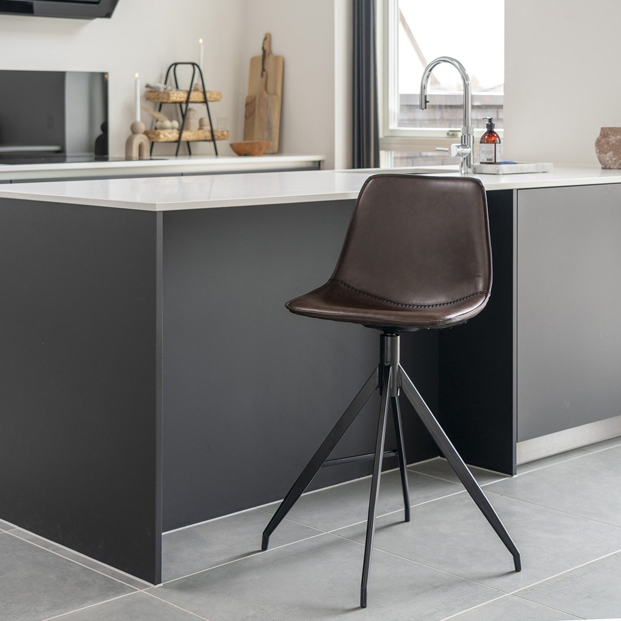 Barska stolica Monaco, Materijal: PU