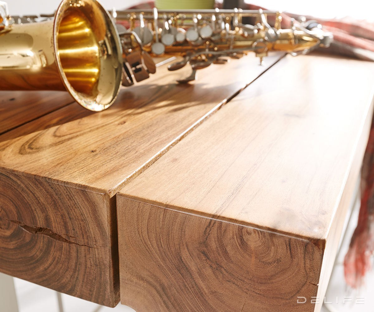 Barski stol Blokk 165x60cm, Materijal: Bagrem