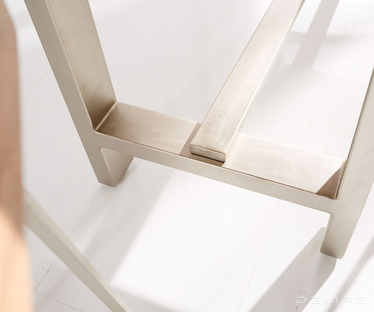 Barski stol Blokk 165x60cm, Materijal: Bagrem