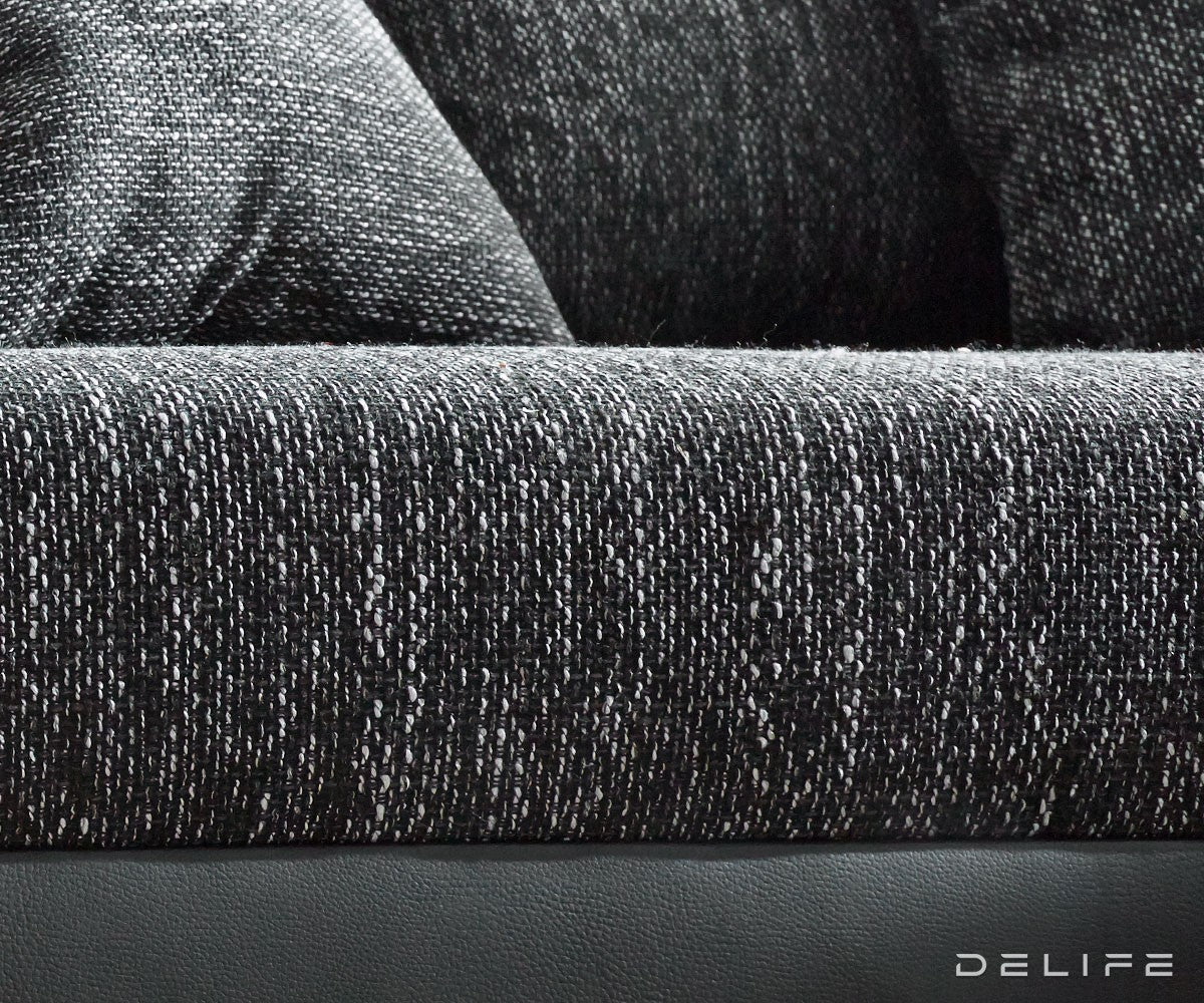 Kutna garnitura Clovis XL 400x370cm, Materijal: Strukturirana tkanina/Umjetna koža