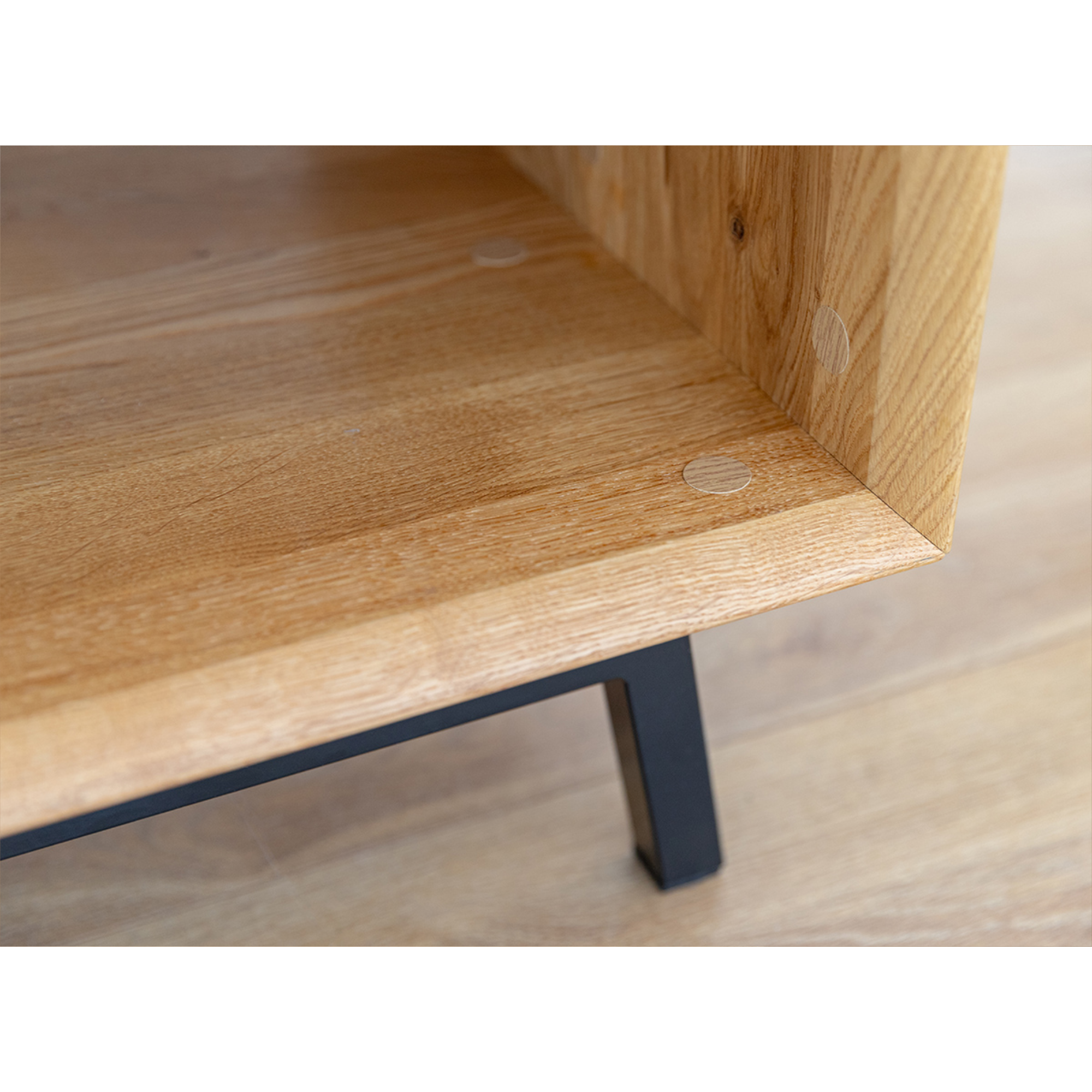 Klub stolić Modern Loft 100,50x60cm, Materijal: Masivno Drvo Hrast