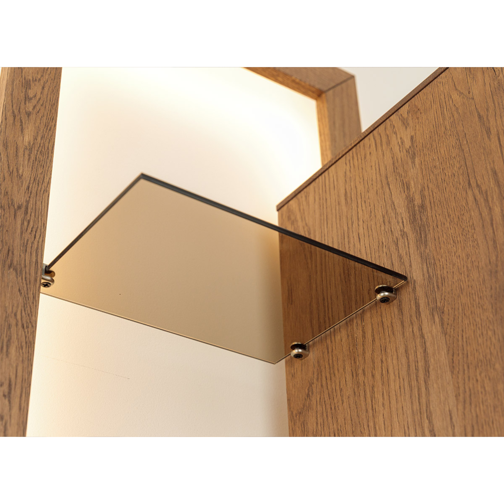 Vitrina Collodi 73x195cm, Materijal: Masivno Drvo Hrast