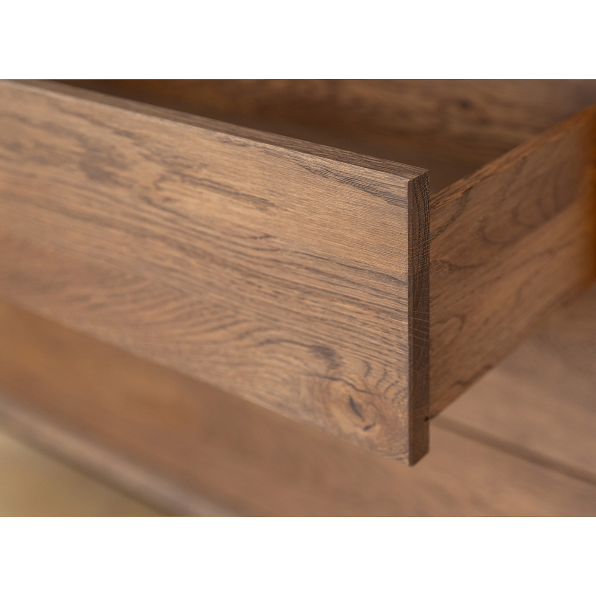 Komoda Modern Loft 120,50x45cm, Materijal: Masivno  Drvo Hrast