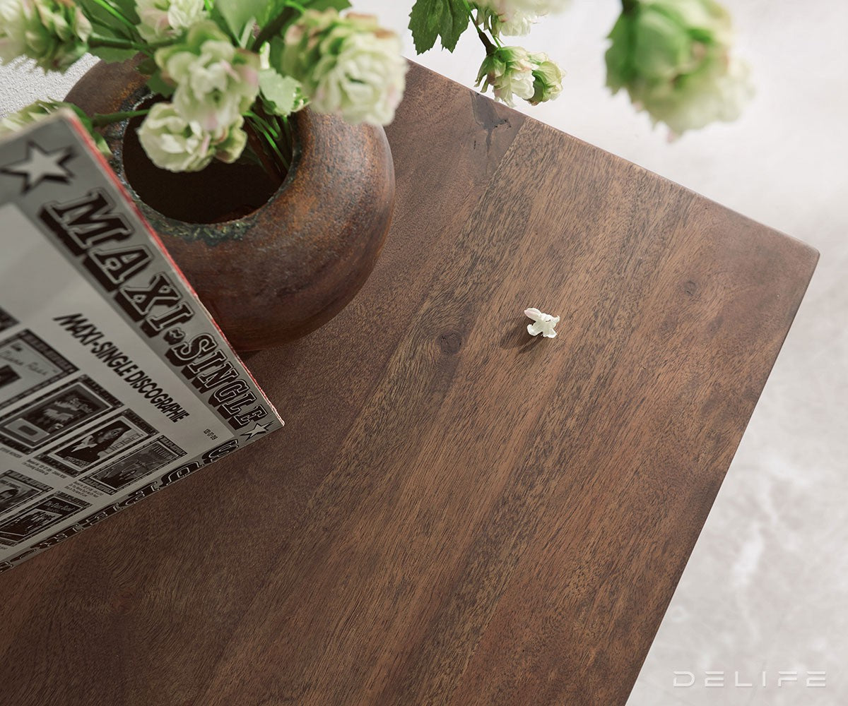 Komoda Live Edge, 3 ladice, 1 pretinac, Materijal: Bagrem