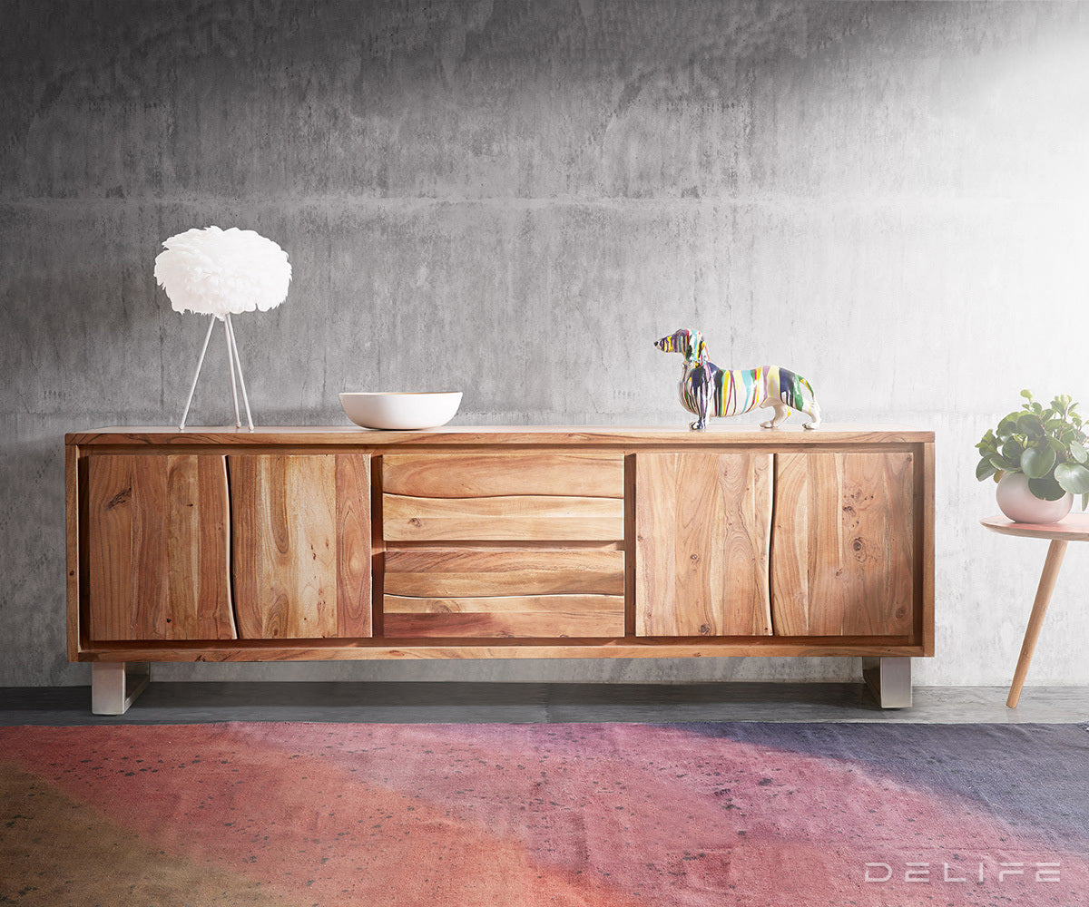 Komoda Live Edge, 200x45cm, Materijal: Bagrem