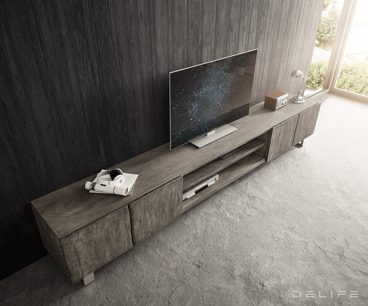 Komoda Live Edge, 200x46cm, Materijal: Bagrem