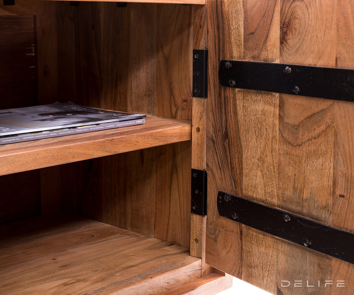 Komoda Live Edge, 200x45cm, Materijal: Bagrem