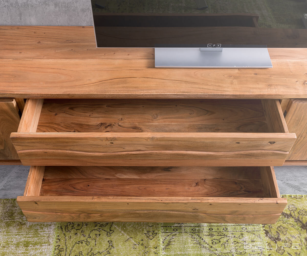 Komoda Live Edge, 200x45cm, Materijal: Bagrem