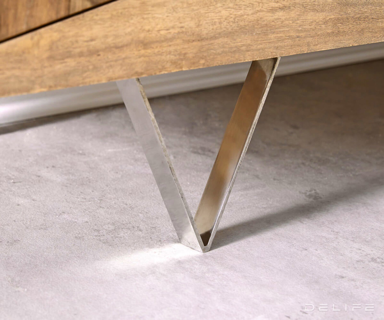 Komoda Designer Wyatt 175x40cm, Materijal: Sheesham