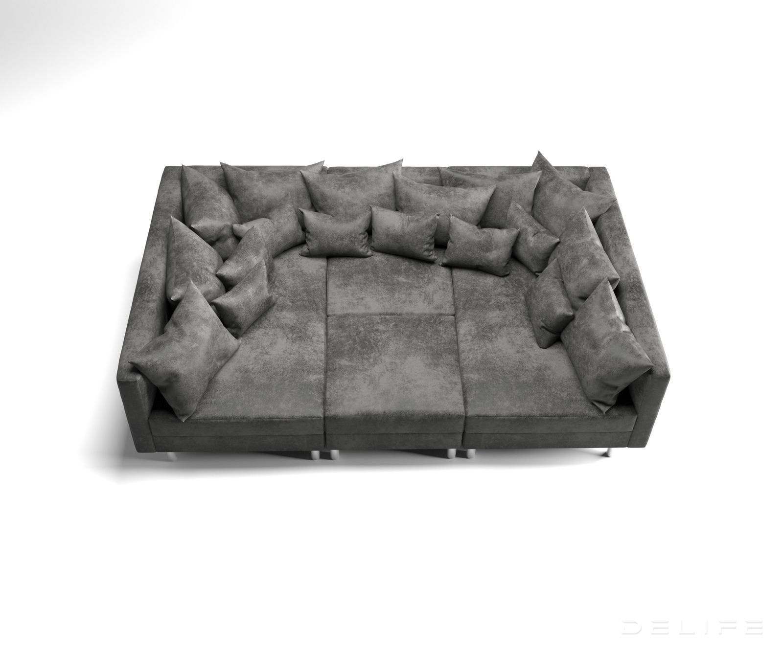 Kutna garnitura Clovis 300x185cm, Materijal: Mikrovelur