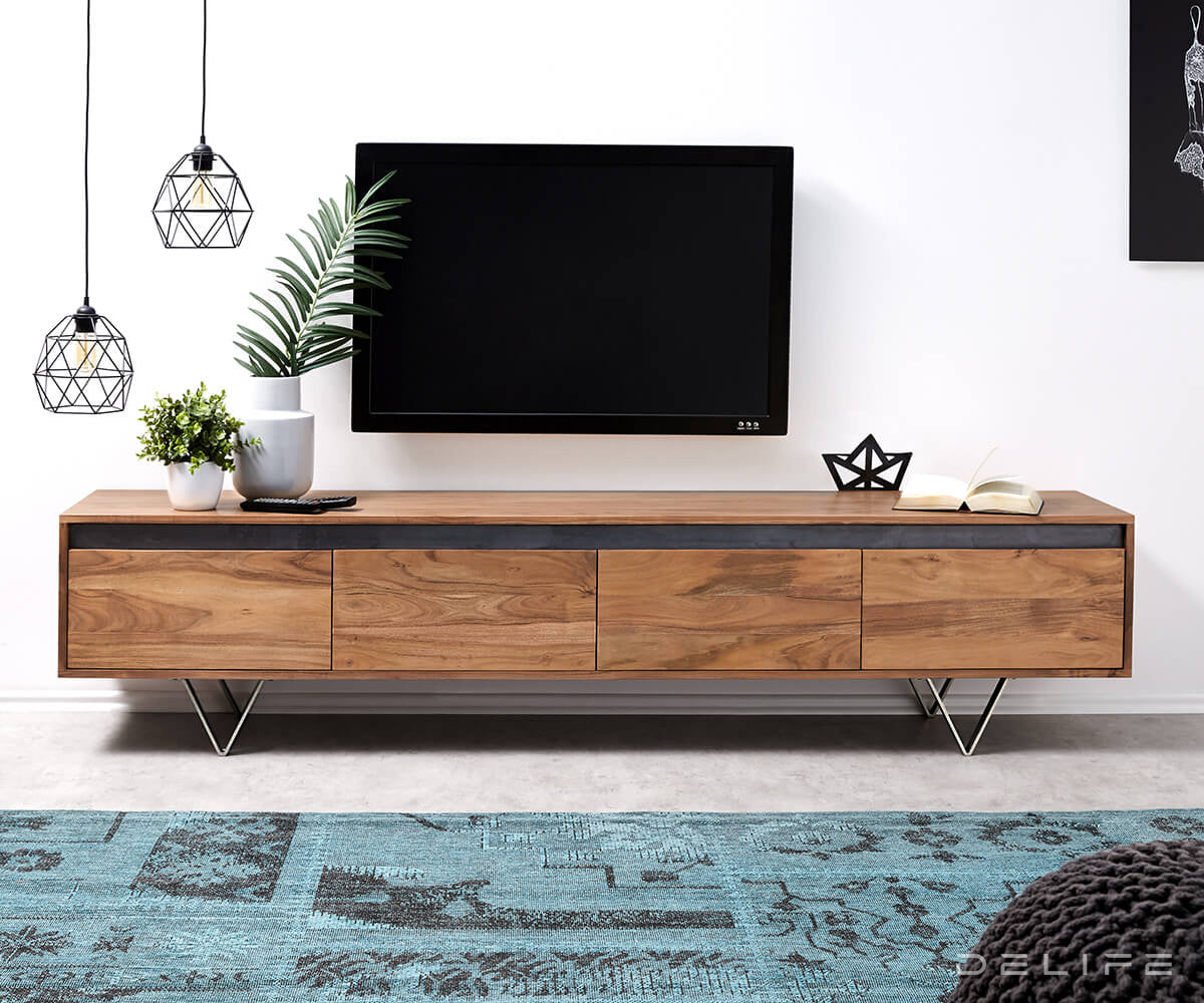 Komoda Stonegrace 200cm, Materijal: Bagrem