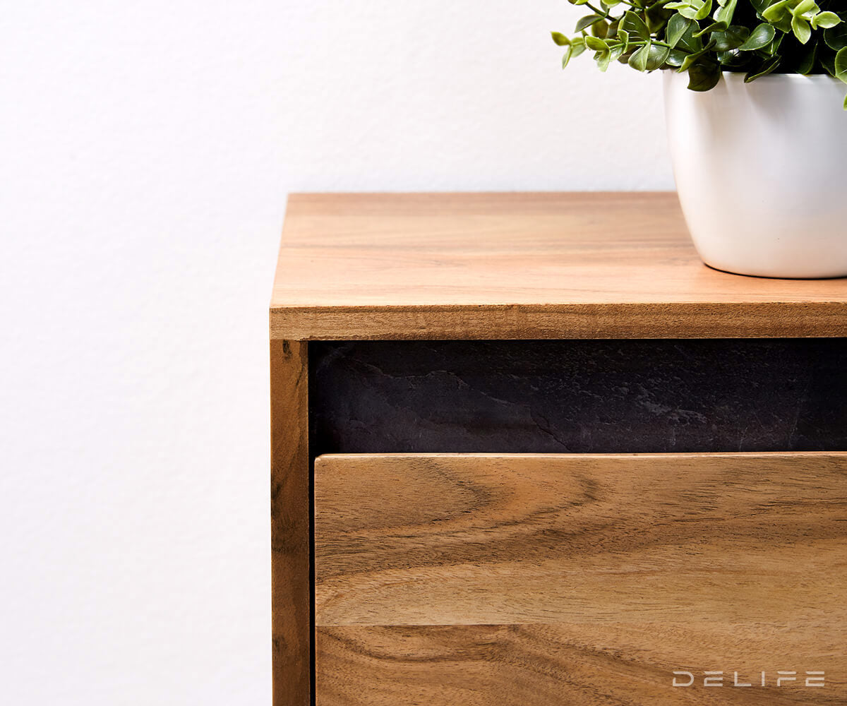 Komoda Stonegrace 200cm, Materijal: Bagrem