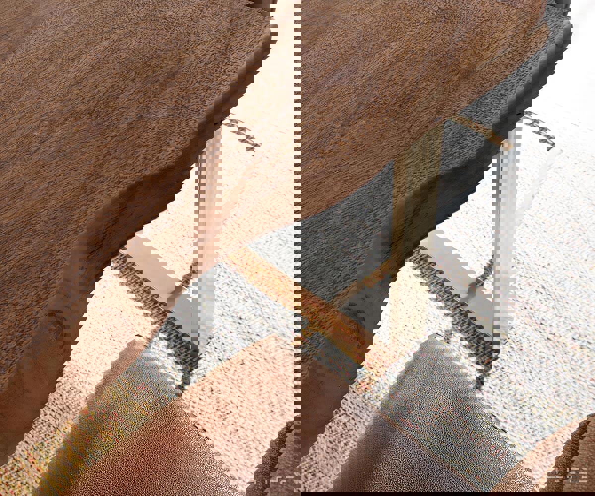 Blagovaonski stol Edge, Materijal: Bagrem, Debljina ploče: 5,5cm