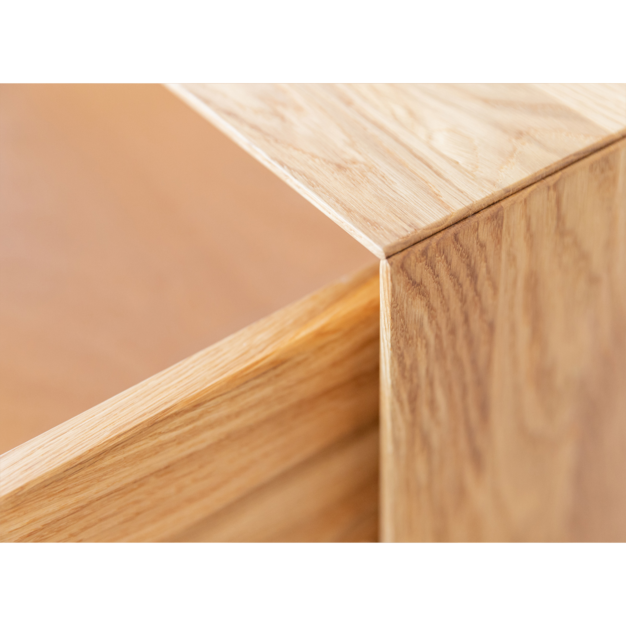 Vitrina Modern Loft 45x200cm, Materijal: Masivno Drvo Hrast