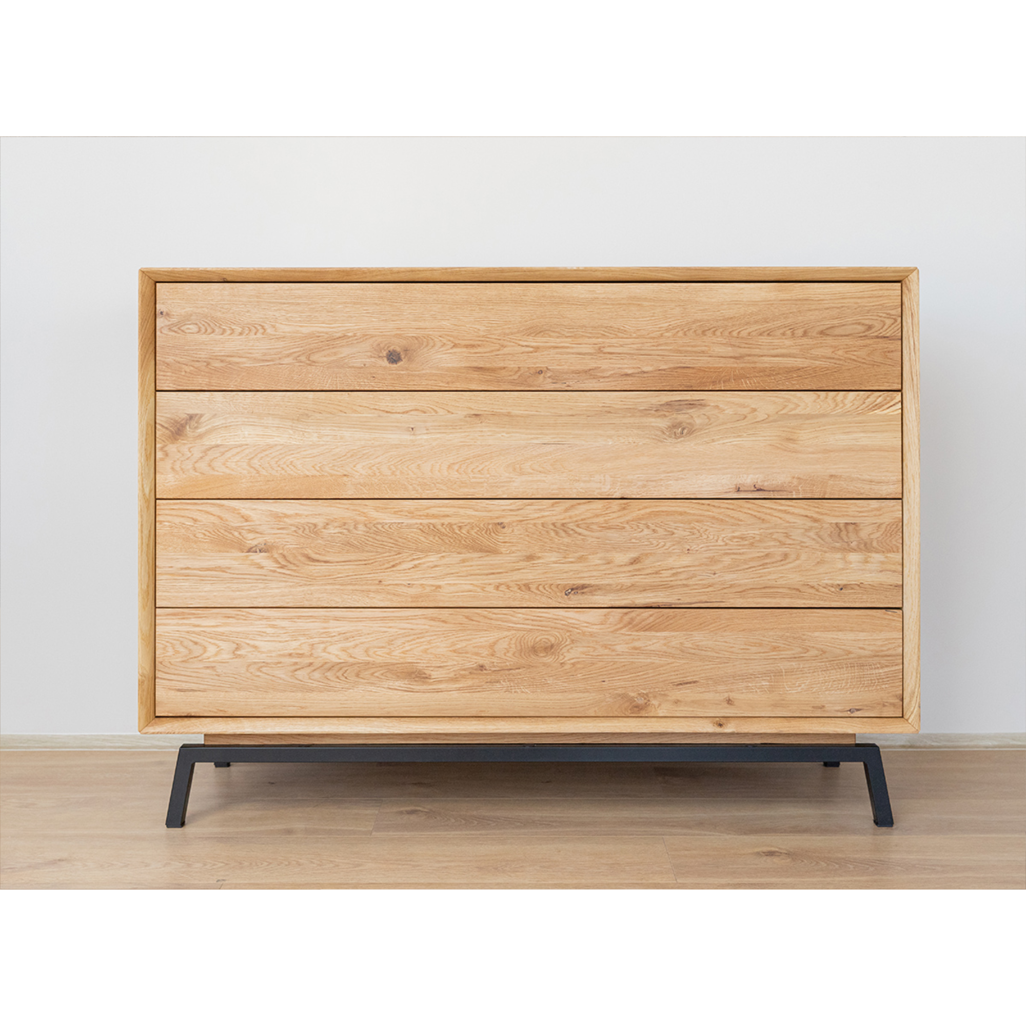 Komoda Modern Loft 120,50x45cm, Materijal: Masivno  Drvo Hrast