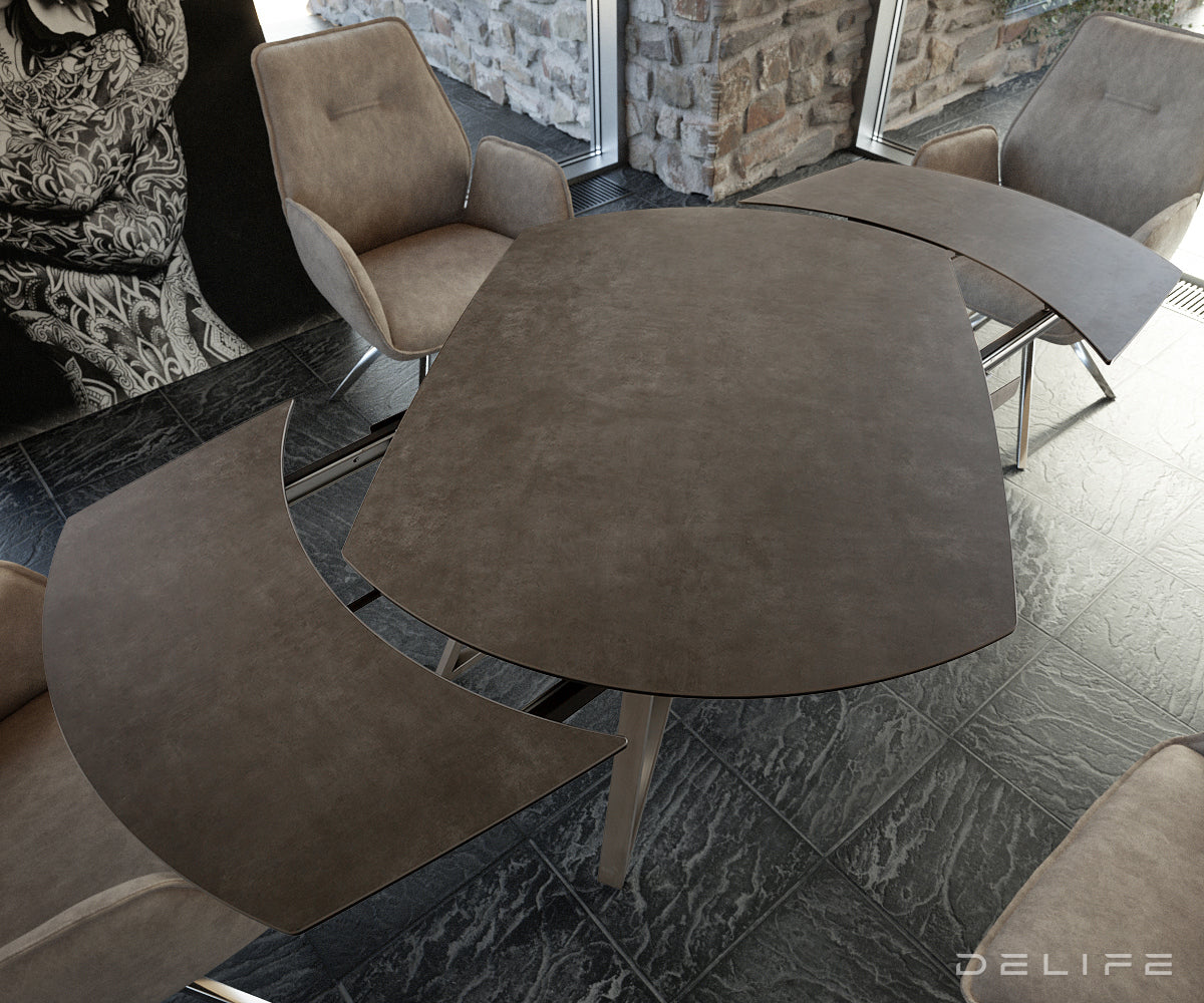 Produljivi stol Carlow 130/200x90cm, Materijal: Keramika