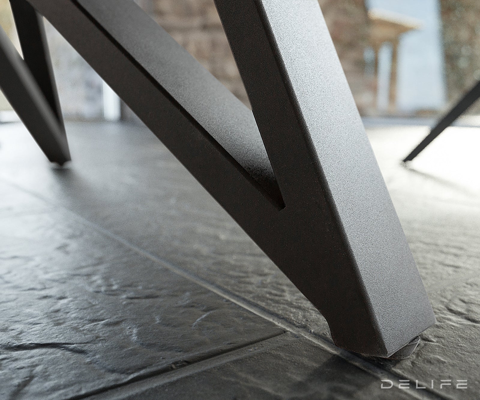 Produljivi stol Carlow 130/200x90cm, Materijal: Keramika