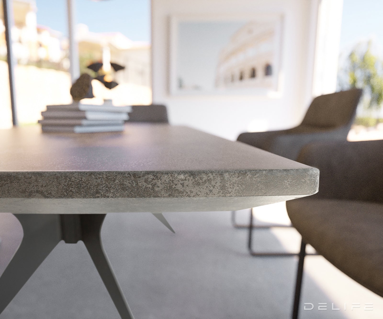 Produljivi stol Edona 160/200x90, Materijal: Folirani MDF