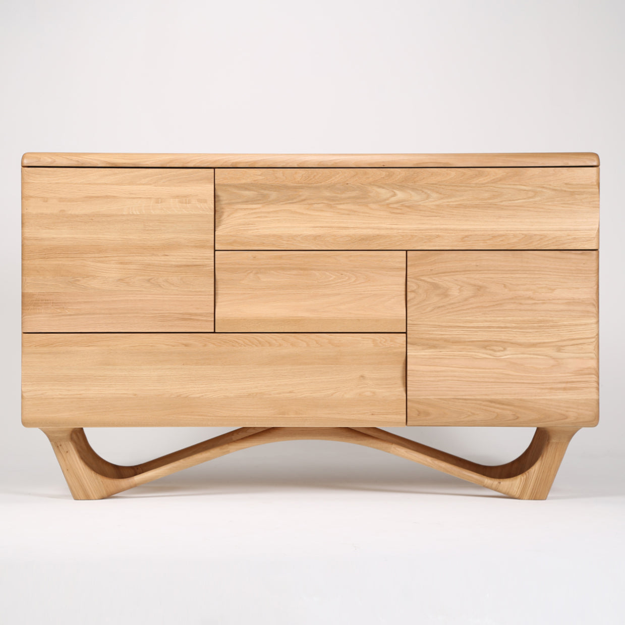 Komoda Antoni Alto 160x96cm, Materijal: Puno drvo Hrast