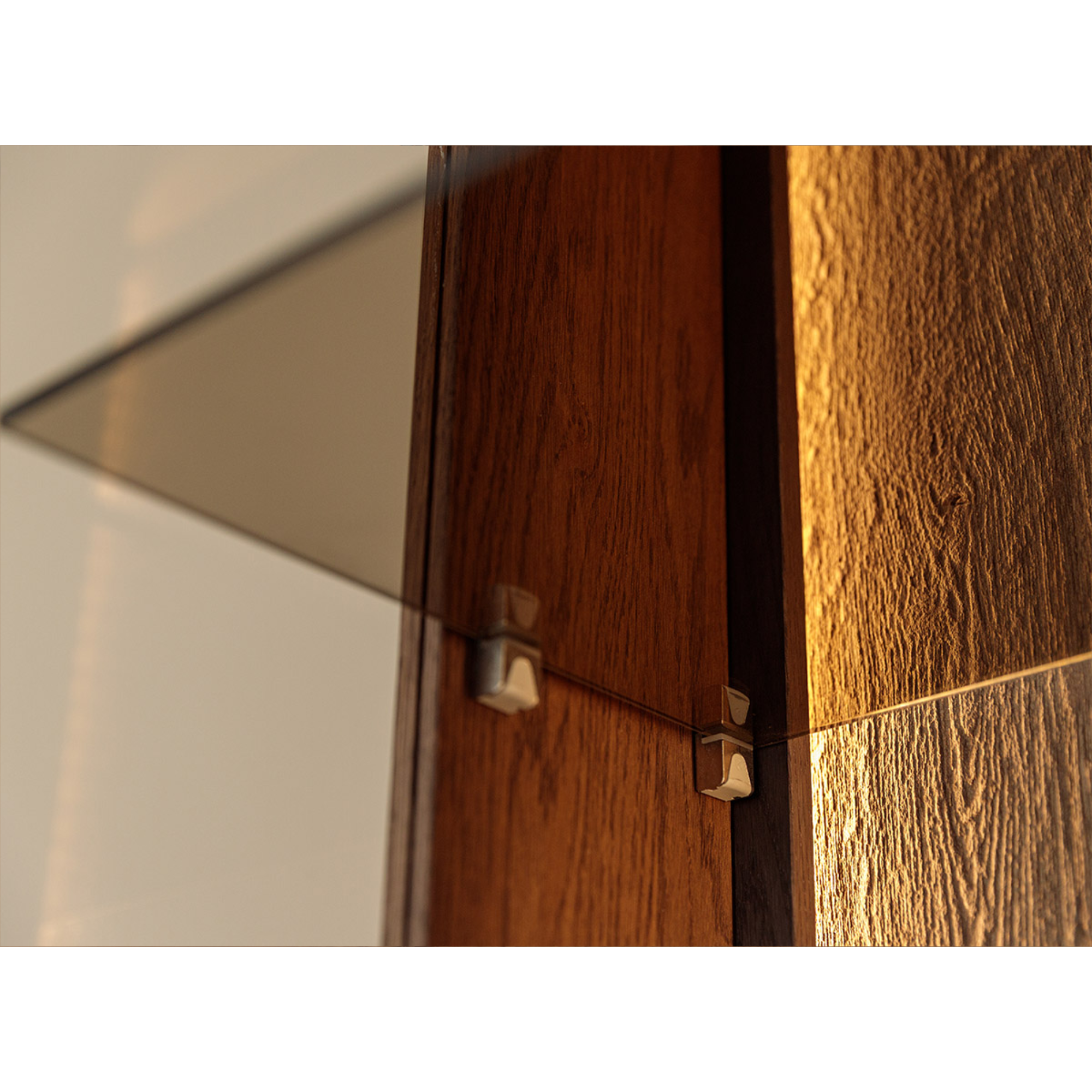 Vitrina Collodi 43x205cm, Materijal: Masivno Drvo Hrast