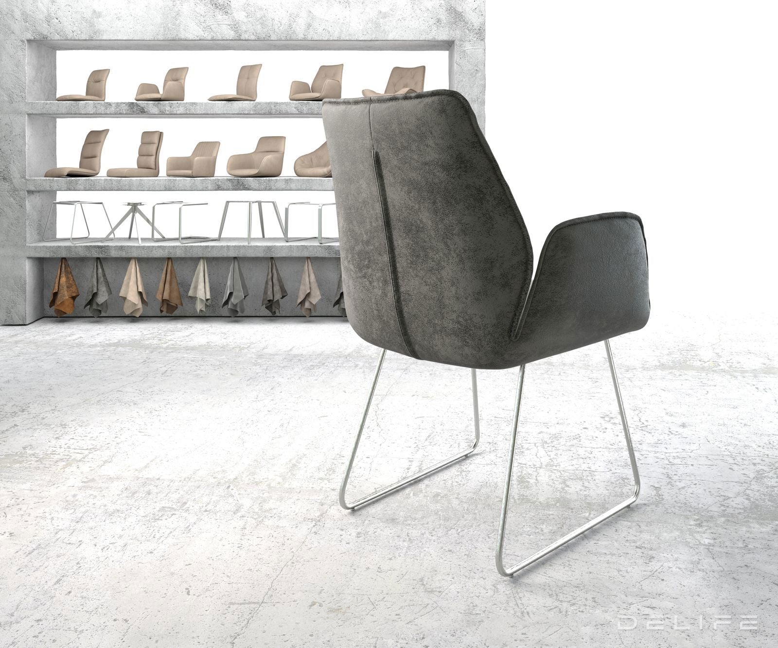 Blagovaonska stolica Zoa, Materijal: Mikrofibra