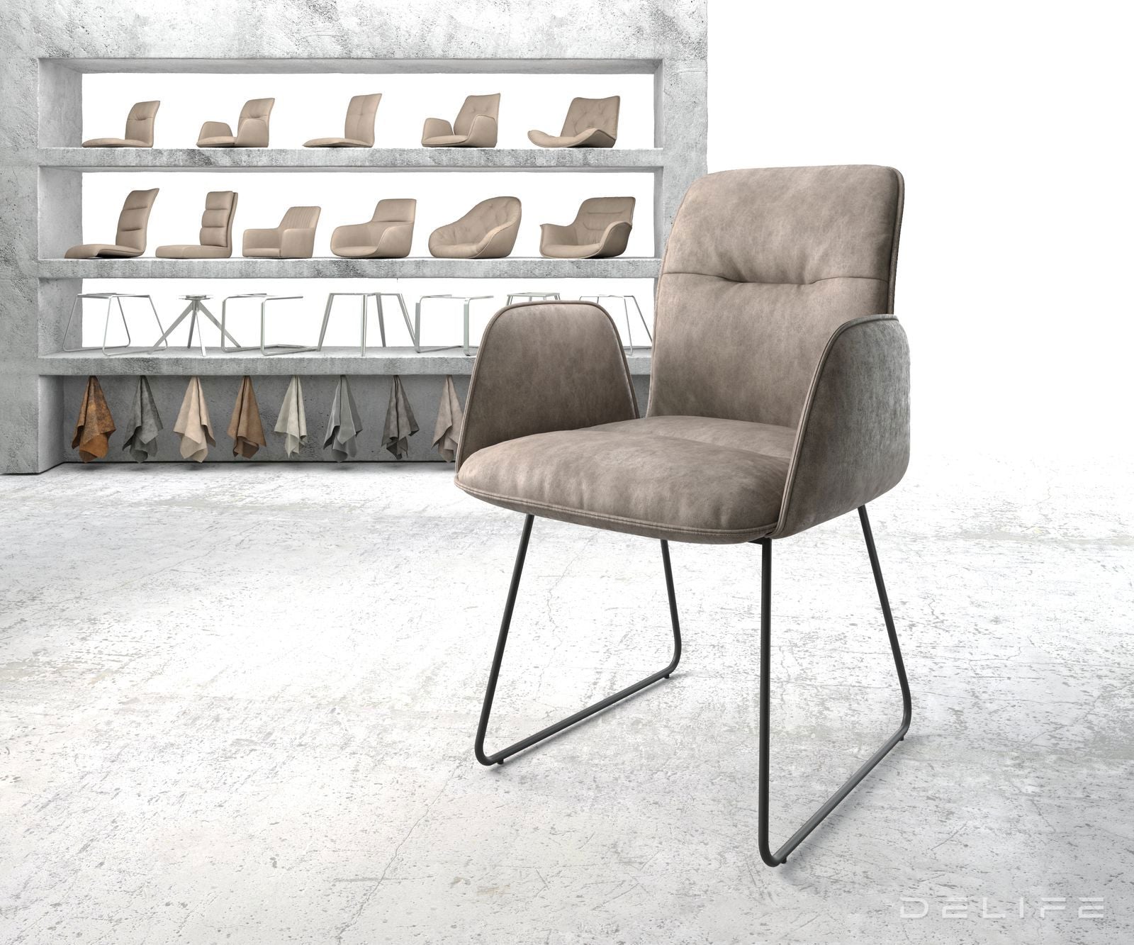 Blagovaonska stolica Vinja, Materijal: Mikrofibra