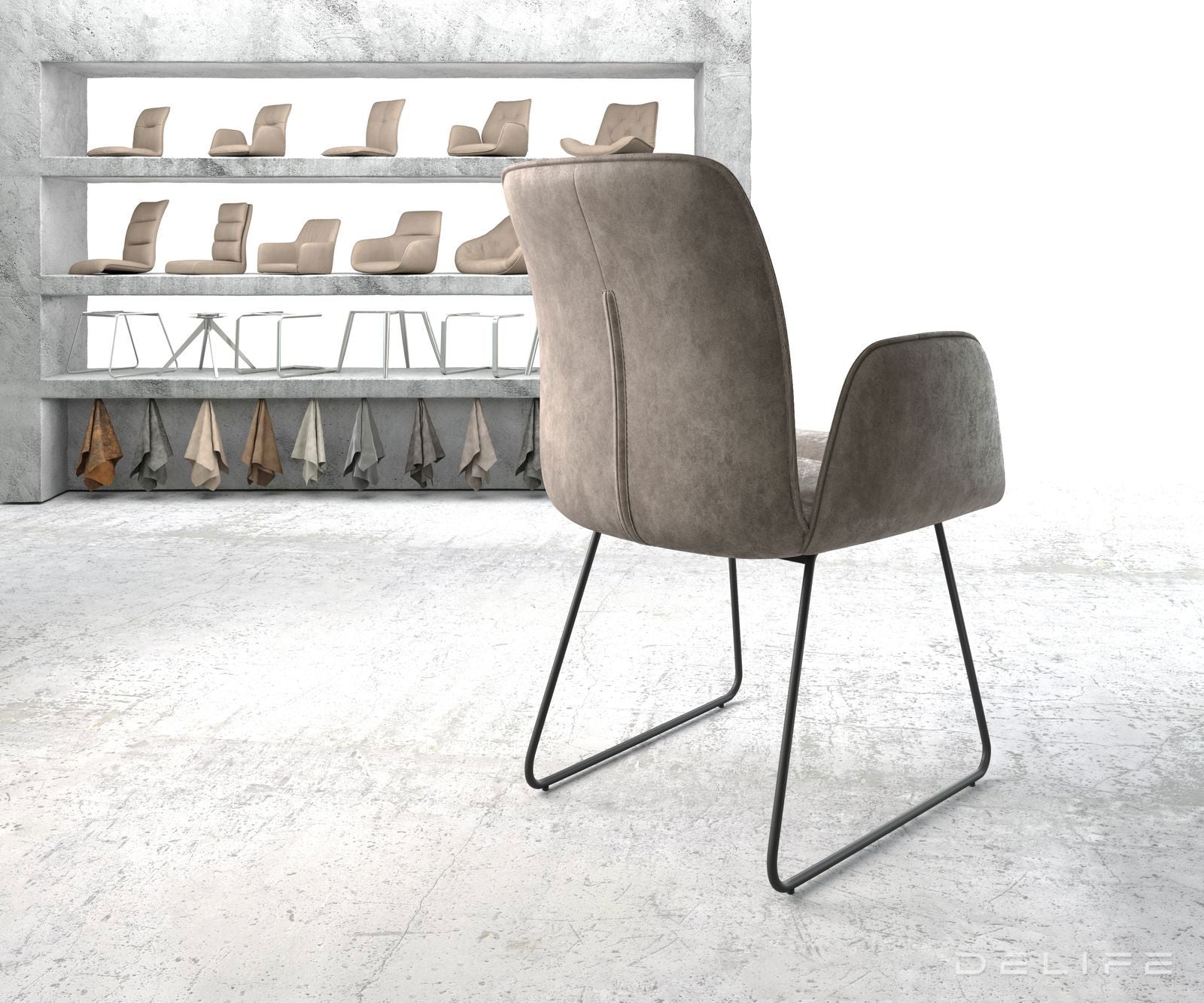 Blagovaonska stolica Vinja, Materijal: Mikrofibra