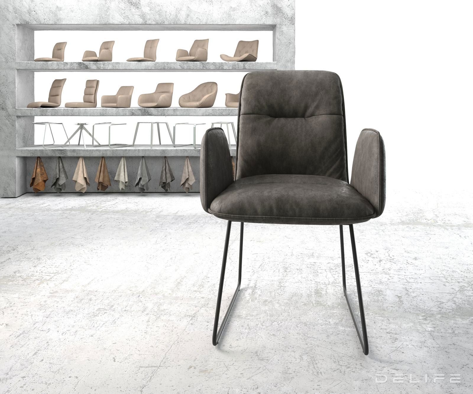 Blagovaonska stolica Vinja, Materijal: Mikrofibra