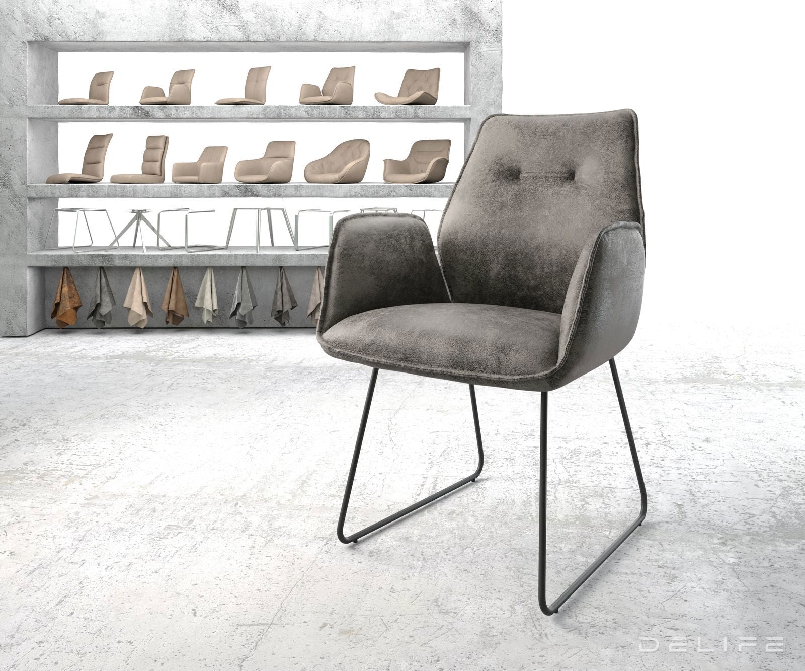 Blagovaonska stolica Zoa, Materijal: Mikrofibra