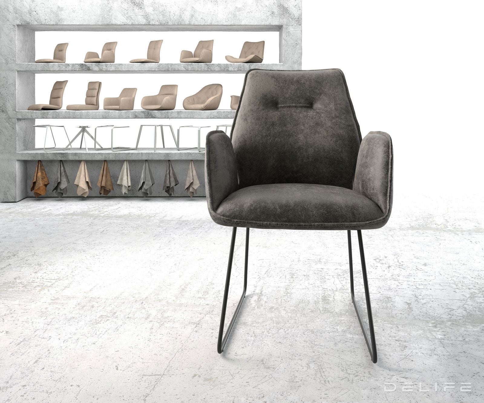 Blagovaonska stolica Zoa, Materijal: Mikrofibra