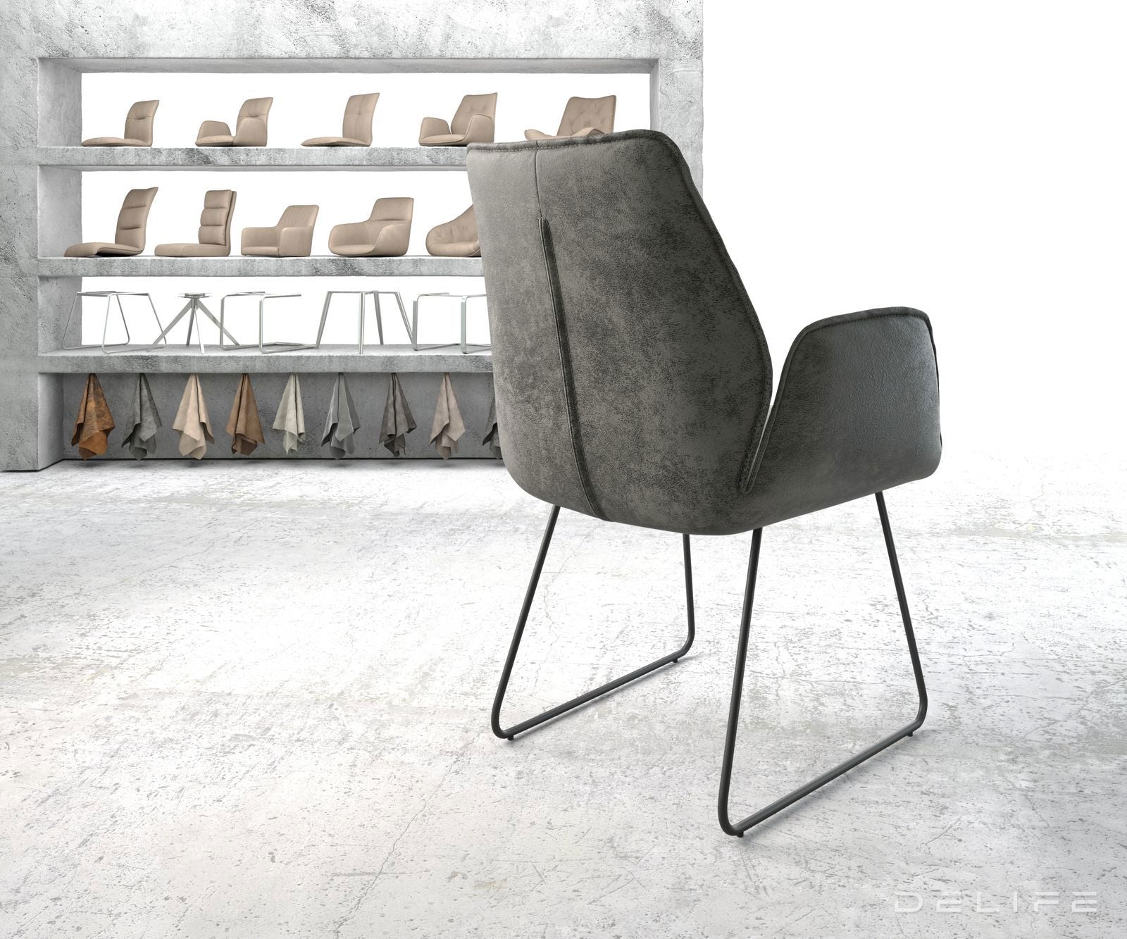 Blagovaonska stolica Zoa, Materijal: Mikrofibra