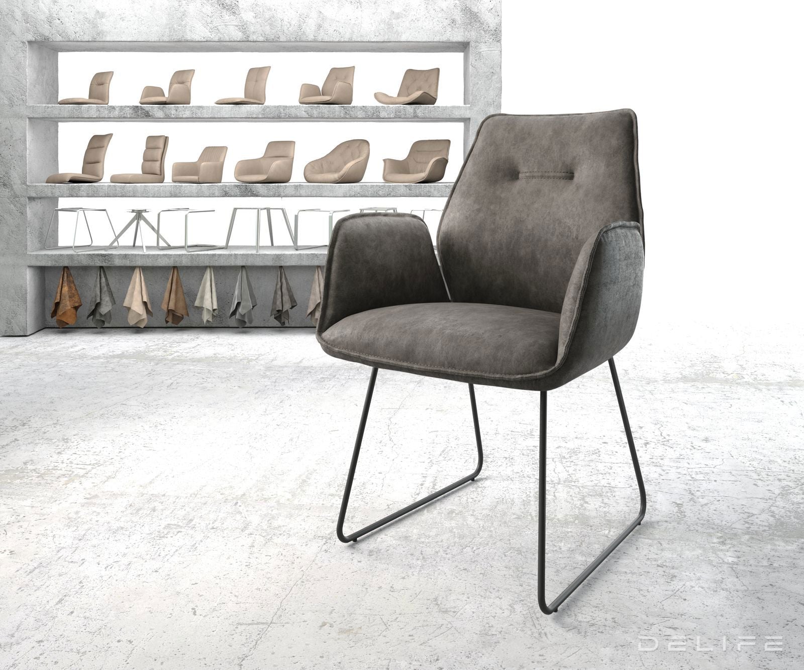 Blagovaonska stolica Zoa, Materijal: Mikrofibra