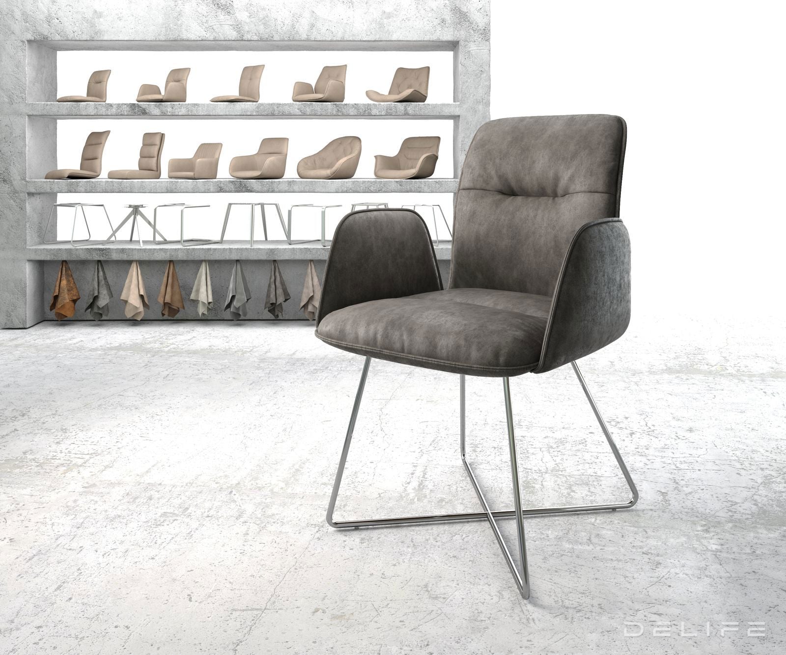 Blagovaonska stolica Vinja, Materijal: Mikrofibra