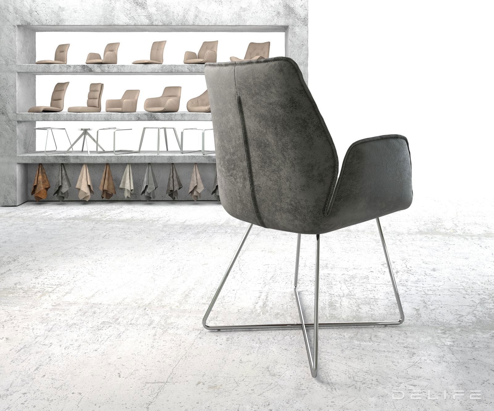 Blagovaonska stolica Zoa, Materijal: Mikrofibra