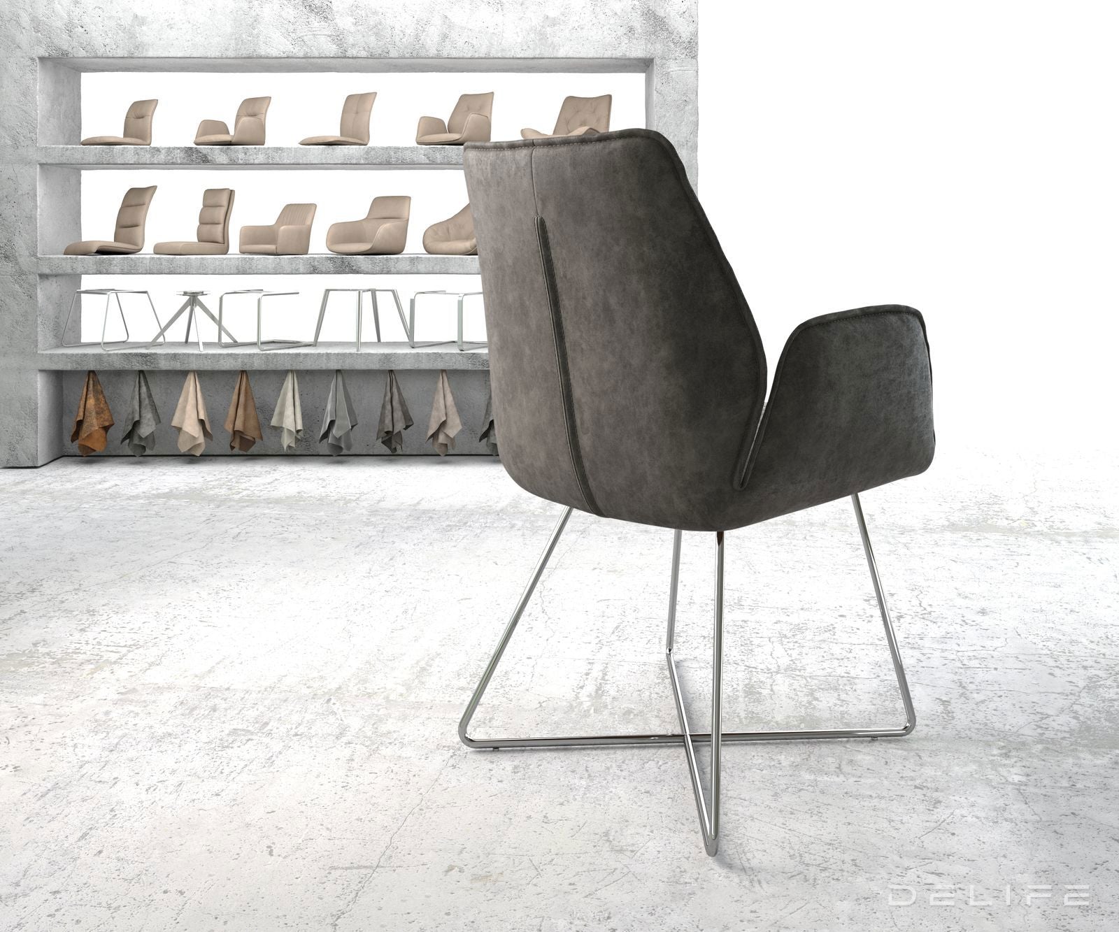 Blagovaonska stolica Zoa, Materijal: Mikrofibra